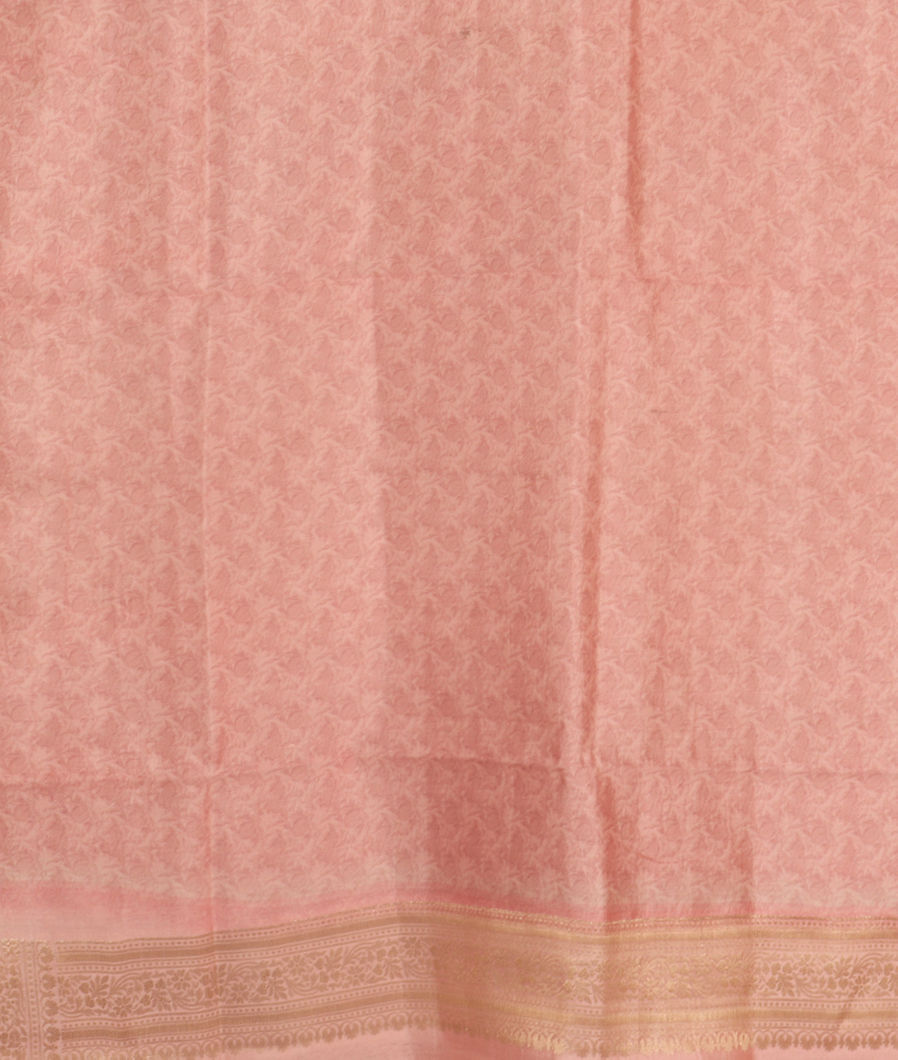 Pink Chaniya Silk Saree T3533673