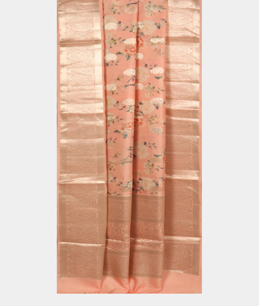 Pink Chaniya Silk Saree T3533102