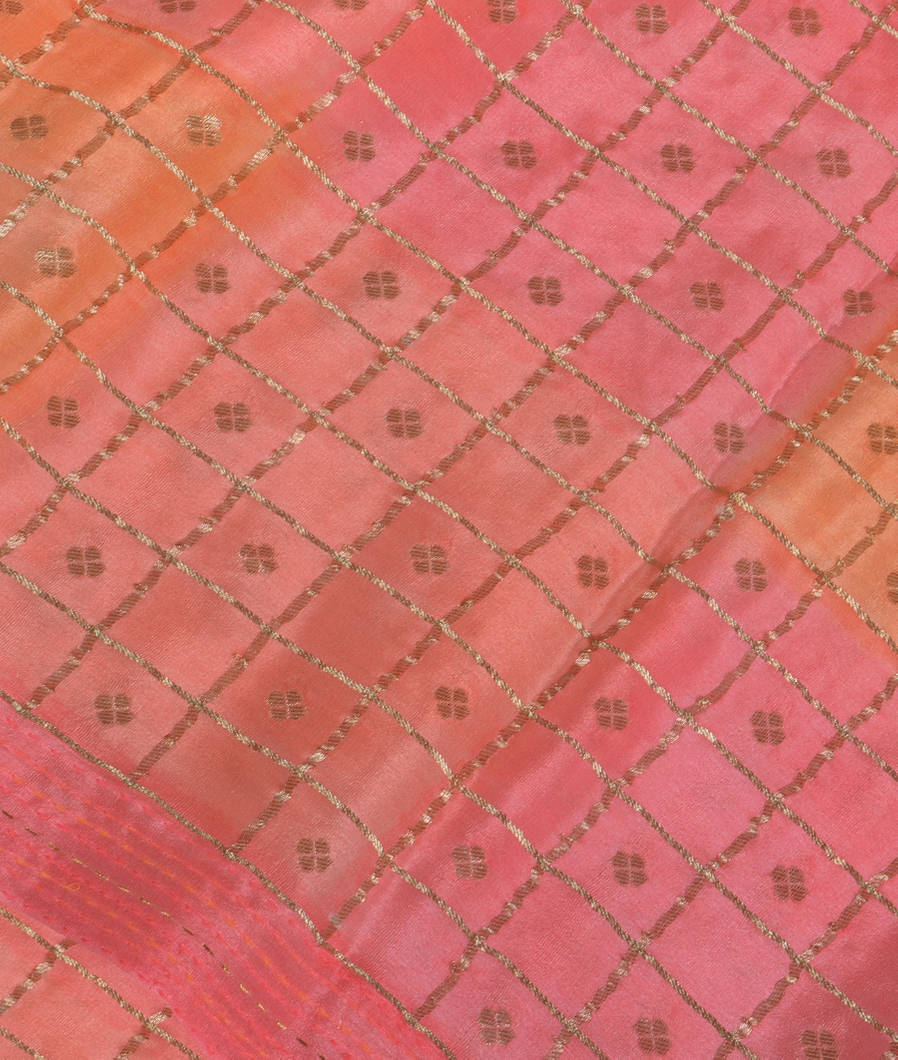 Pink Crepe Silk Saree T352587-image