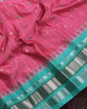 Pink Gadwal Silk Saree T3587665