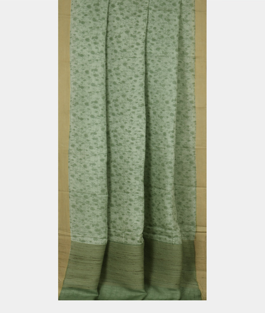 White Kota Cotton Saree T3549272