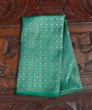 Green Handwoven Kanjivaram Silk Blouse T3332391