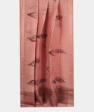 Pink Linen Printed Saree T3525642
