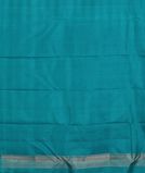 Green and Blue Handwoven Kanjivaram Silk Saree T1242283