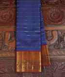 Blue Handwoven Kanjivaram Silk Saree T3524021