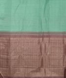 Green Handwoven Kanjivaram Silk Saree T3509144