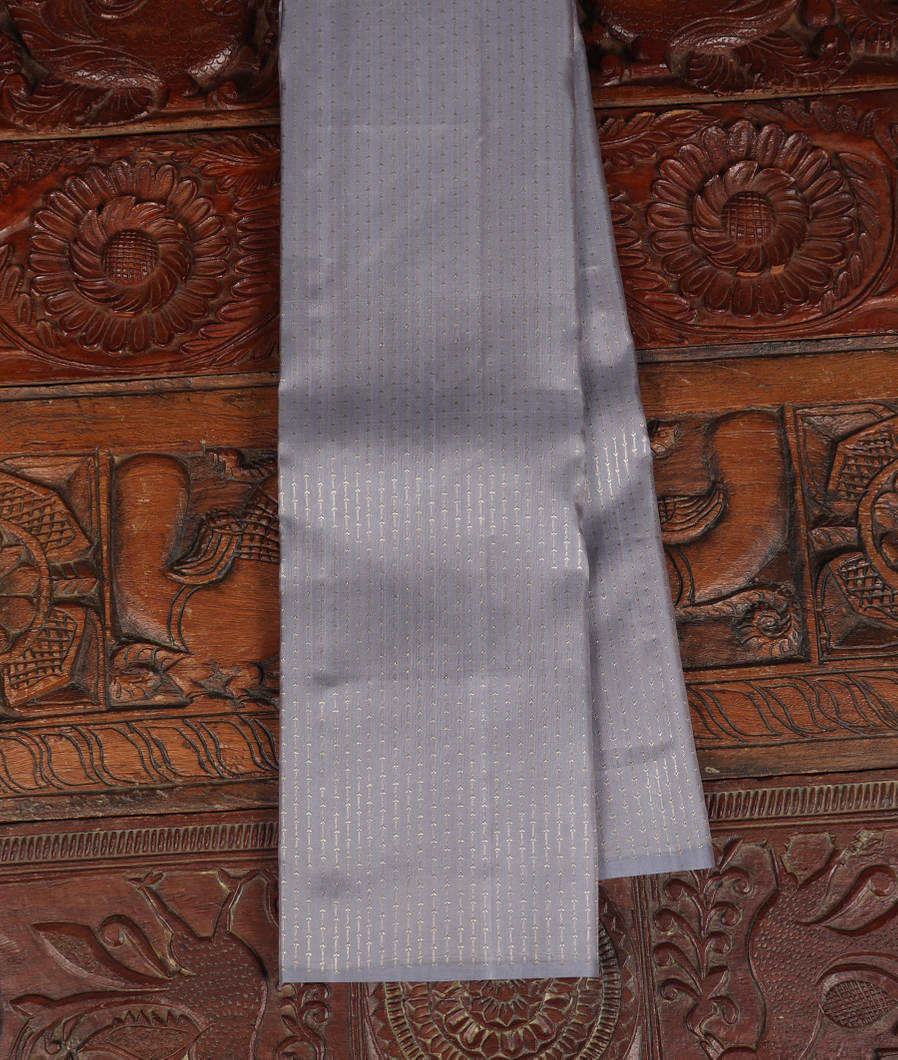Grey Handwoven Kanjivaram Silk Saree T355158-image
