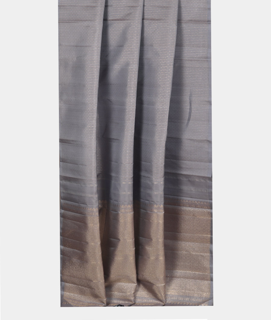 Grey Handwoven Kanjivaram Silk Saree T3551582