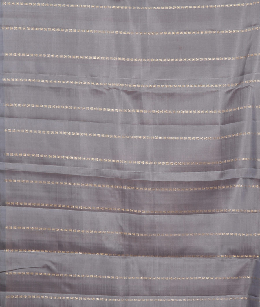 Grey Handwoven Kanjivaram Silk Saree T3551583