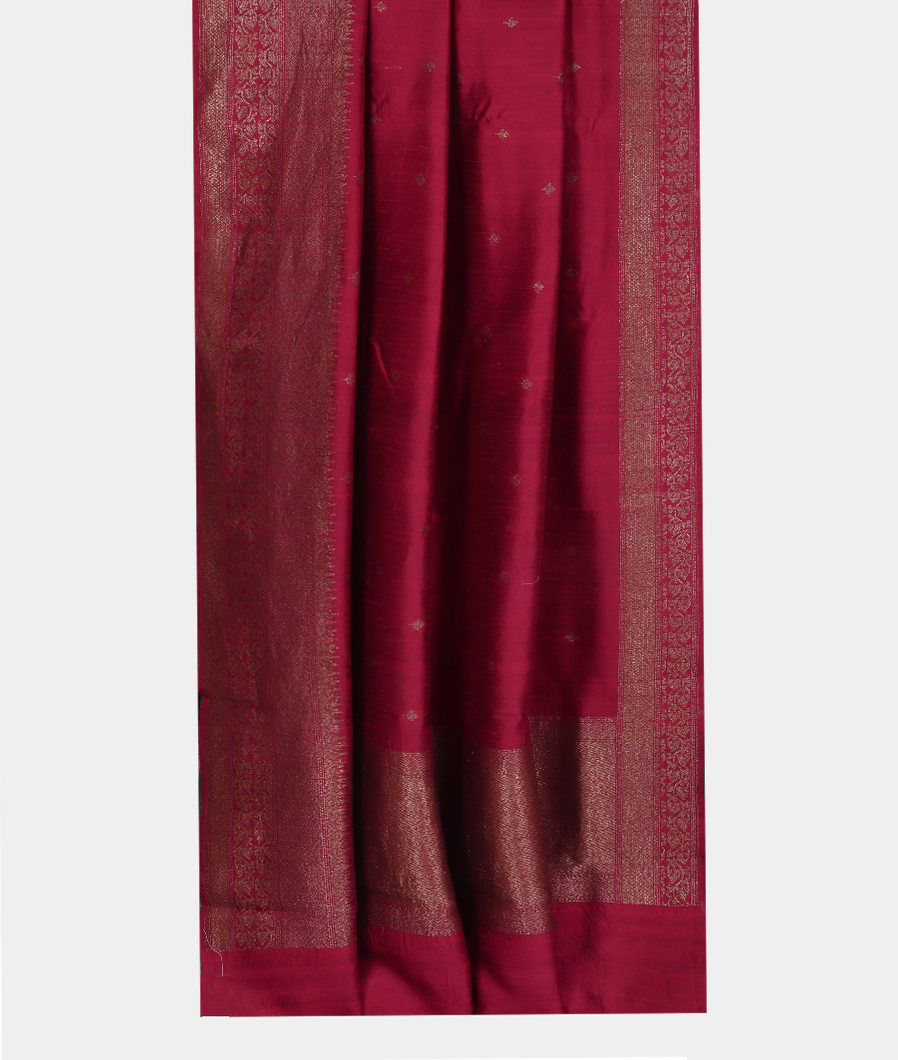 Purple Banaras Tussar Saree T3514422