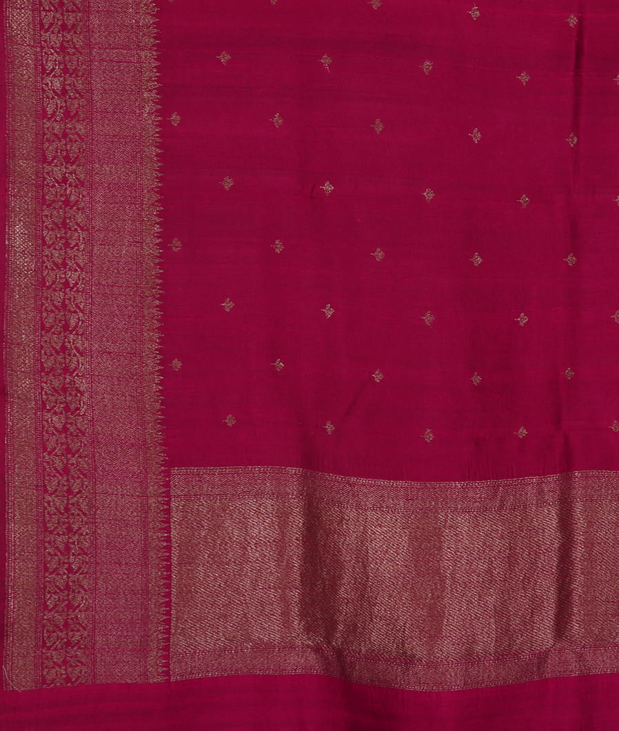 Purple Banaras Tussar Saree T3514424