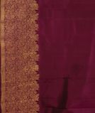 Purple Handwoven Kanjivaram Silk Saree T3611513