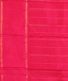 Pinkish Orange Handwoven Kanjivaram Silk Saree T3288383