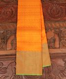 Yellow Handwoven Kanjivaram Silk Saree T3504401