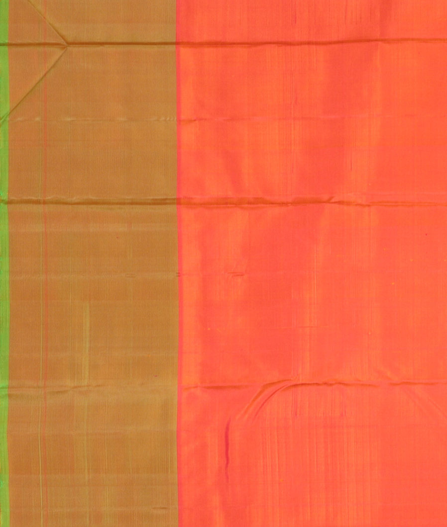 Yellow Handwoven Kanjivaram Silk Saree T3504403