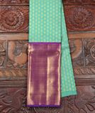 Green Handwoven Kanjivaram Silk Pavadai T3502201