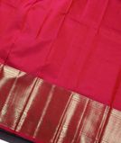 White Handwoven Kanjivaram Silk Pavadai T3607192