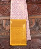 Lavender Handwoven Kanjivaram Tissue Silk Pavadai T3607721