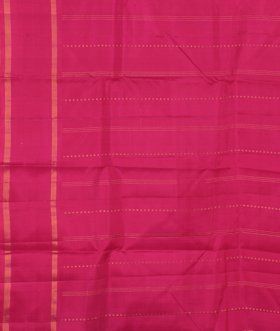 Pinkish Orange Handwoven Kanjivaram Silk Saree T3511873