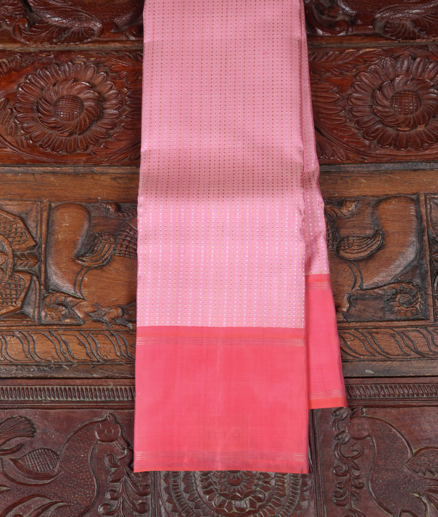 Pink Handwoven Kanjivaram Silk Saree T360888-image