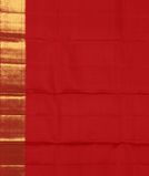 Red Handwoven Kanjivaram Silk Saree T3459793