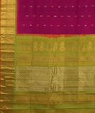 Purple Gadwal Silk Saree T3587624