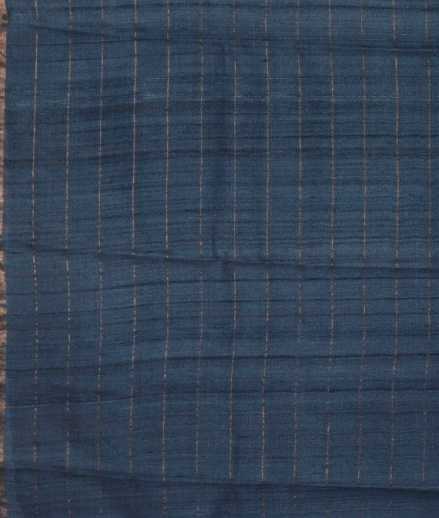 Green Tussar Printed Saree T3513823