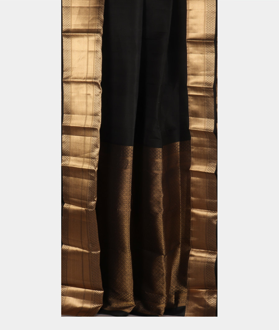 Black Soft Silk Saree T3517992