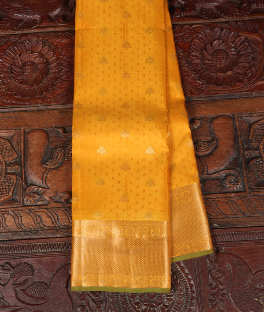 Yellow Soft Silk Saree T358542-image