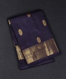 Purple Handwoven Kanjivaram Silk Dupatta T3228641