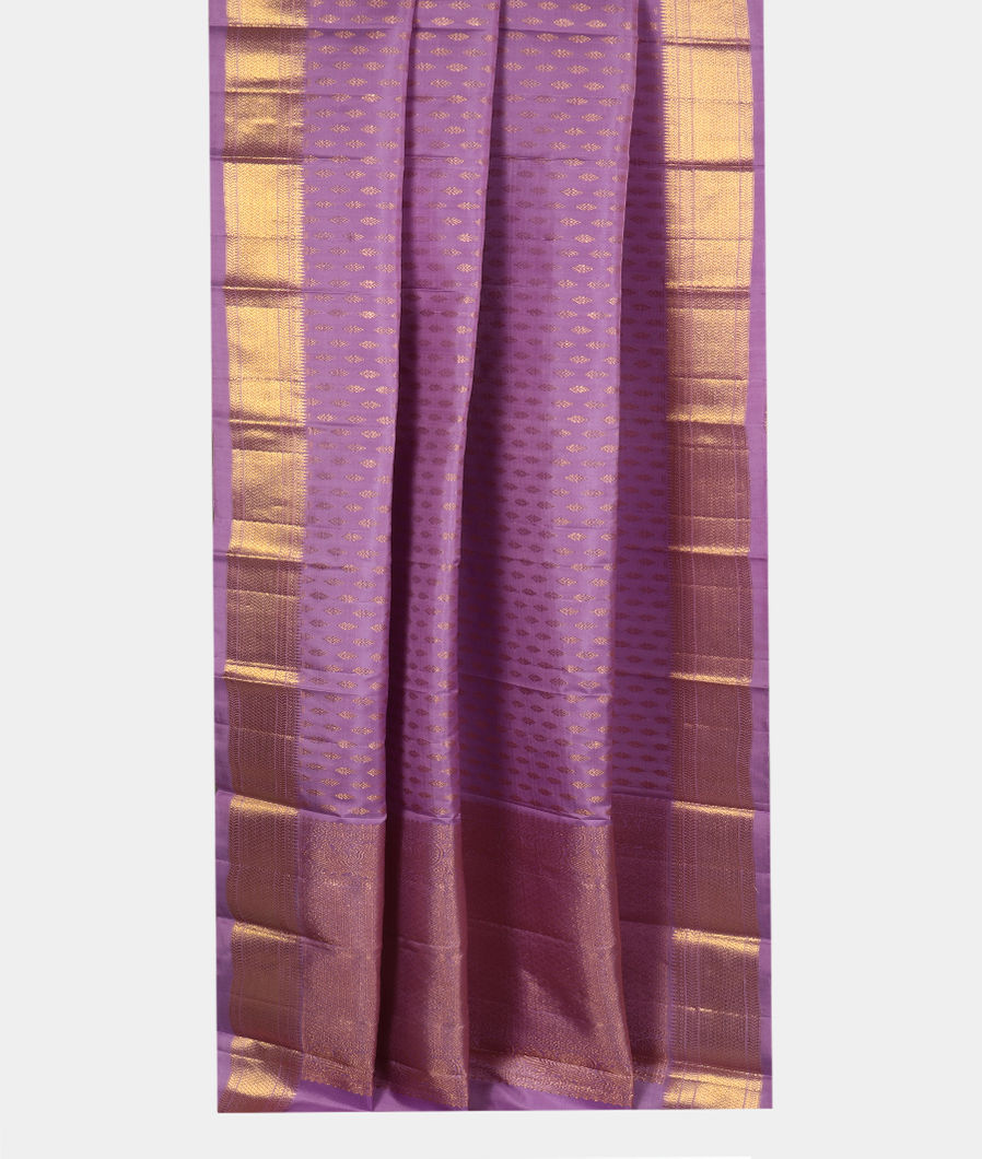 Lavender Handwoven Kanjivaram Silk Dupatta T3606582