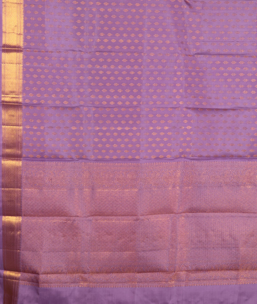 Lavender Handwoven Kanjivaram Silk Dupatta T3606583