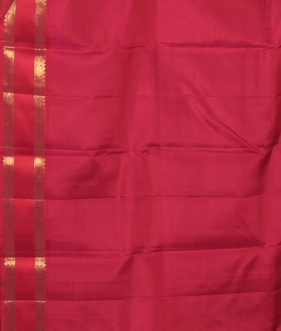 Blue Handwoven Kanjivaram Silk Saree T3018553