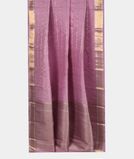 Pinkish Lavender Handwoven Kanjivaram Silk Saree T3423662