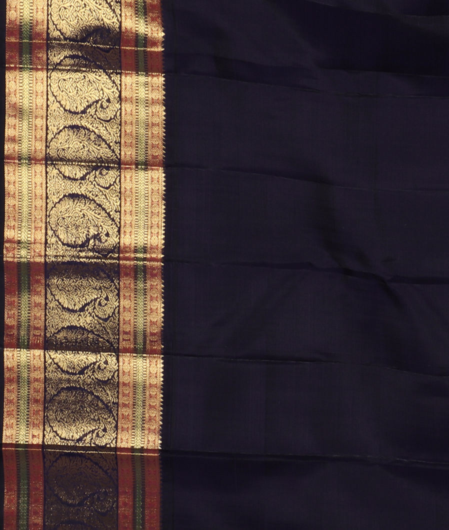 Lavender Handwoven Kanjivaram Silk Saree T3438273