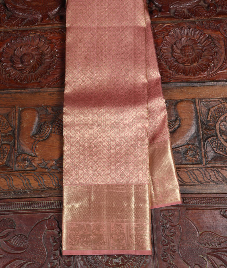 Ranvi Silk Onion Pink Saree – Kumaran Silks