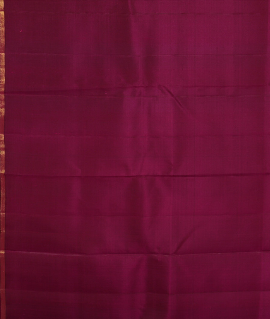 Purple Handwoven Kanjivaram Silk Saree T3511403
