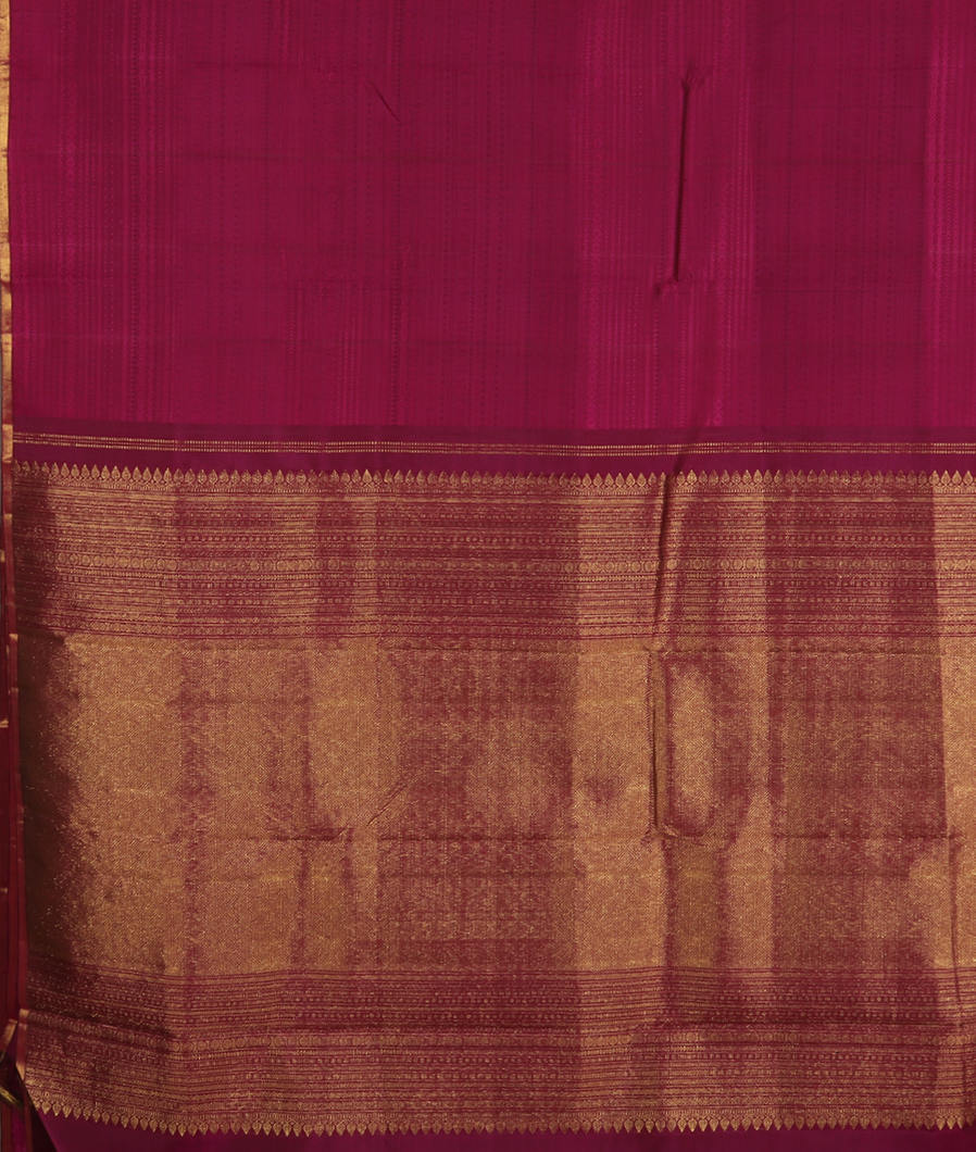 Purple Handwoven Kanjivaram Silk Saree T3511404