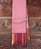 Pink Handwoven Kanjivaram Silk Saree T3463211