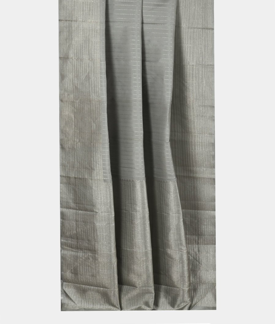 Grey Handwoven Kanjivaram Silk Saree T3417472
