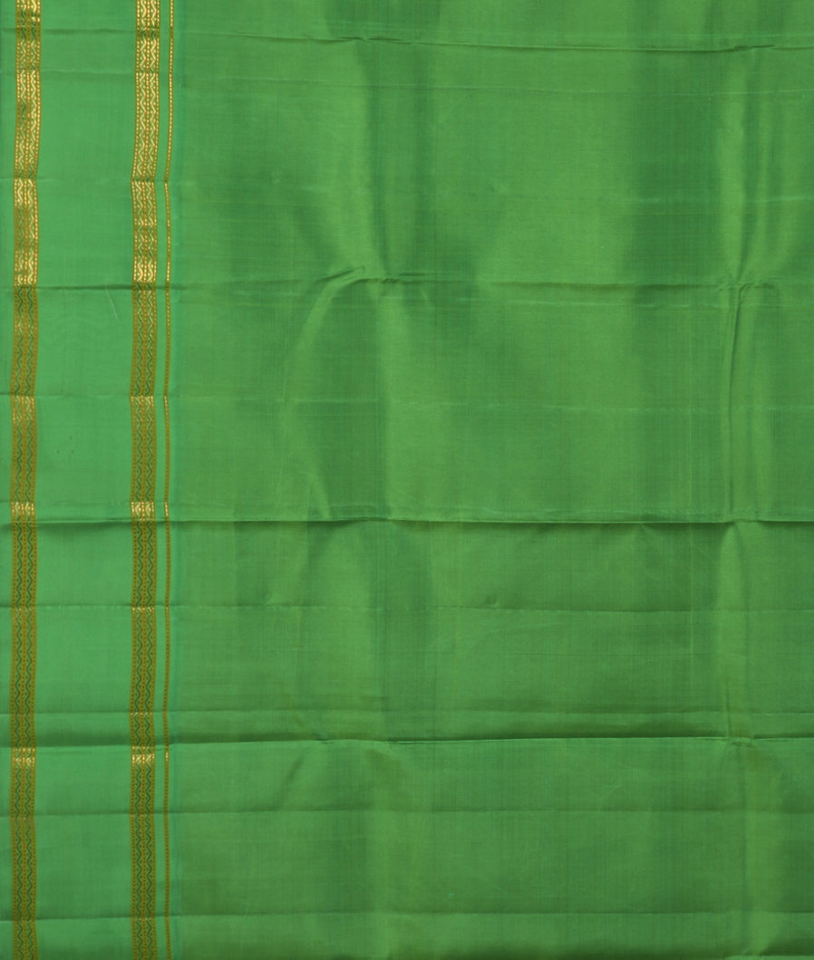 Yellow Handwoven Kanjivaram Silk Saree T2515953