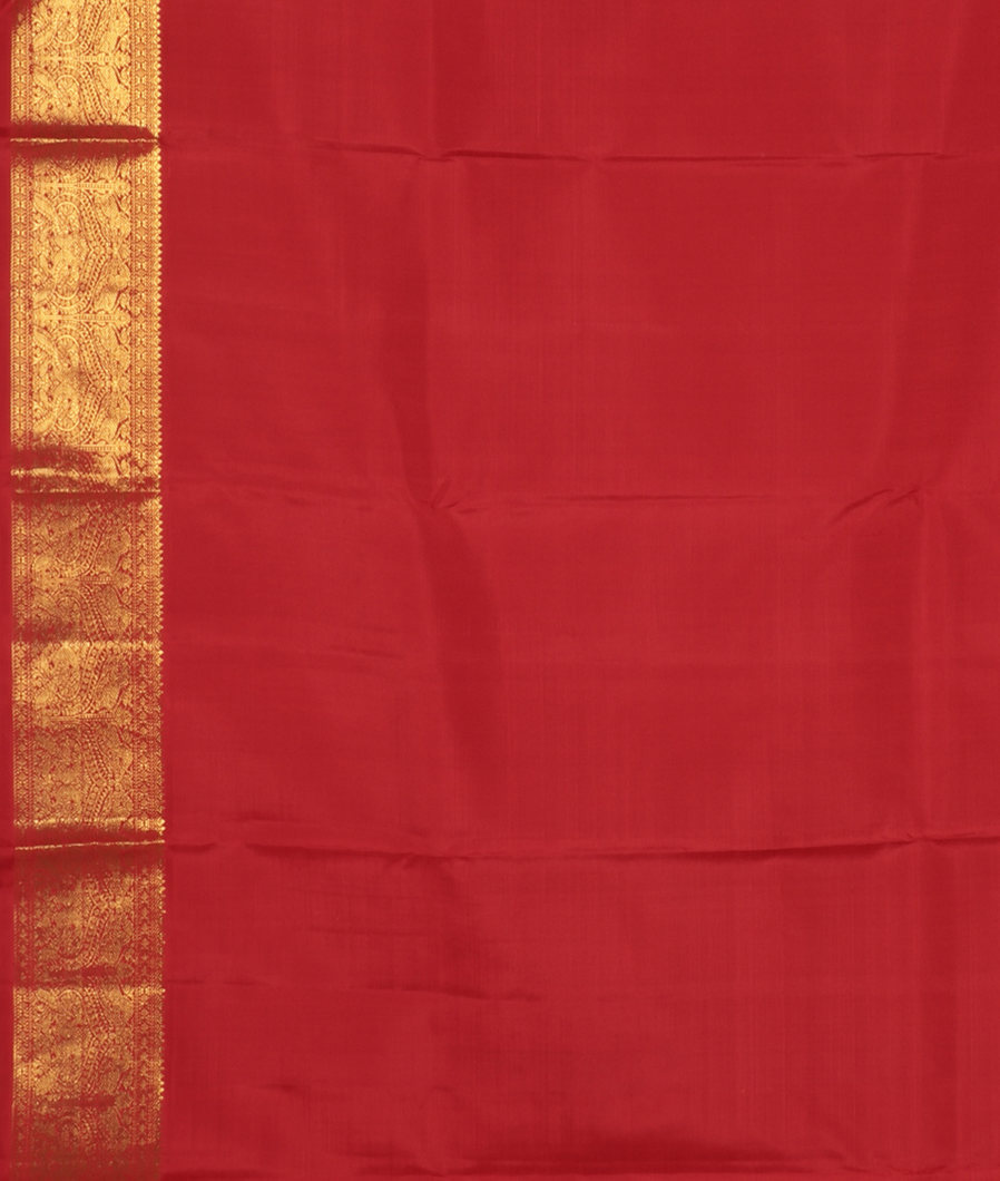 Beige Handwoven Kanjivaram Silk Saree T3371973