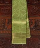 Green Handwoven Kanjivaram Silk Saree T2768371