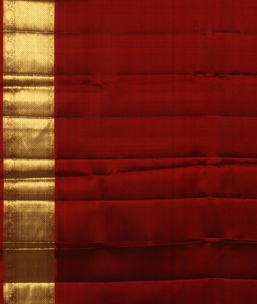 Green Handwoven Kanjivaram Silk Saree&nbsp;T3530373