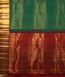 Green Handwoven Kanjivaram Silk Saree T3530374