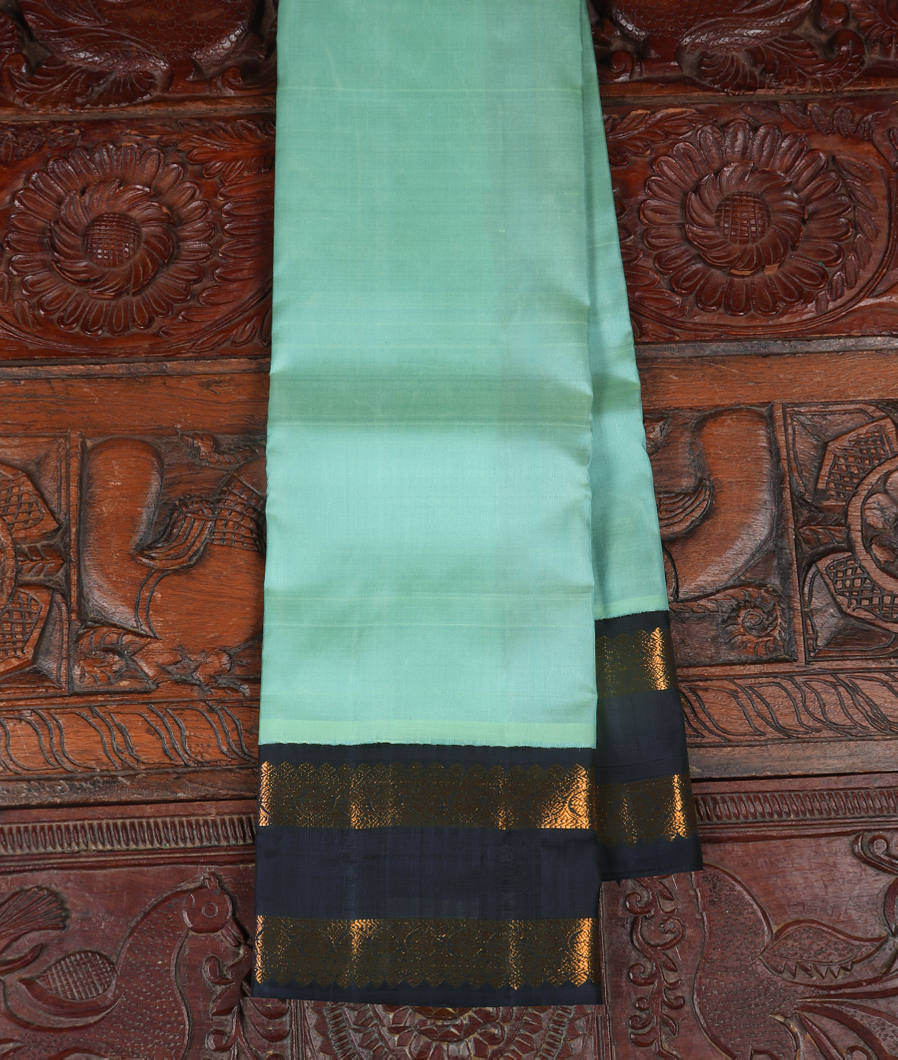 Green Handwoven Kanjivaram Silk Saree T347855-image