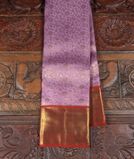 Lavender Handwoven Kanjivaram Silk Saree T3124411