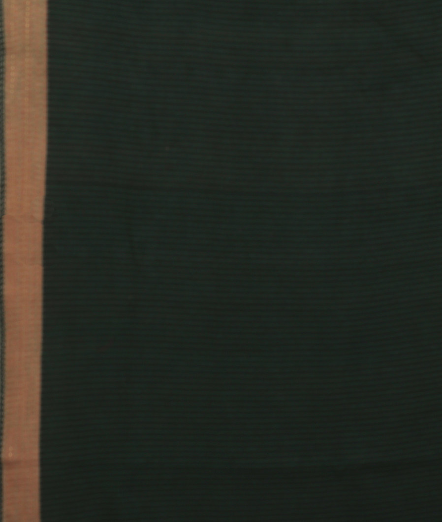 Green And Beige Tussar Printed Saree T3526853