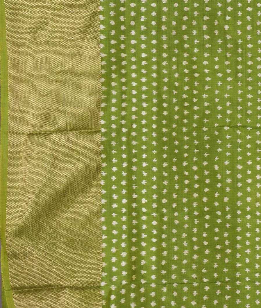 Purple Ikat Silk Saree T3582683