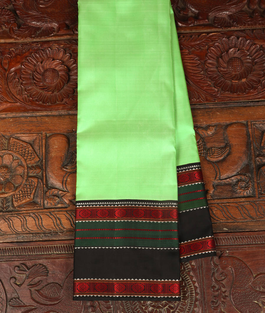 Green Handwoven Kanjivaram Silk Saree T362802-image
